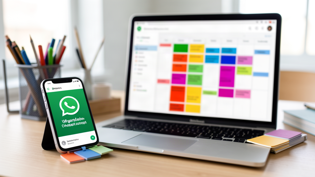 Etiquetas do WhatsApp para vendas coloridas organizando conversas de clientes