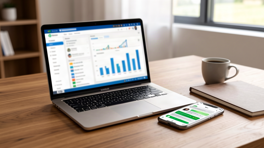 Integração HubSpot WhatsApp mostrando conversas sincronizadas no CRM