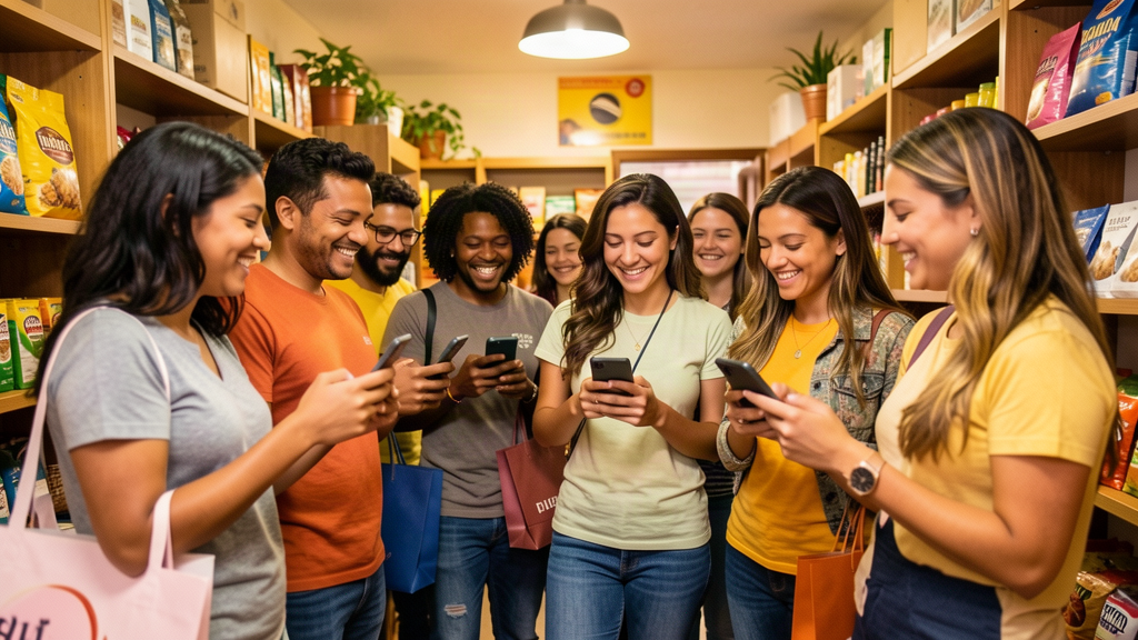 Lista de transmissão para fidelizar clientes no WhatsApp com loja e clientes