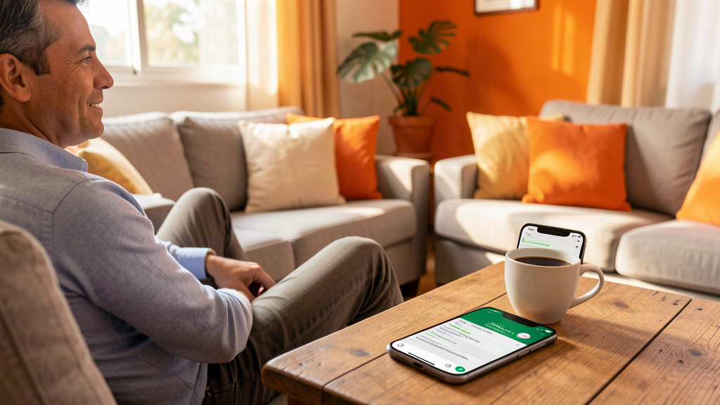 Resposta automática de fim de semana no WhatsApp avisando cliente fora do horário