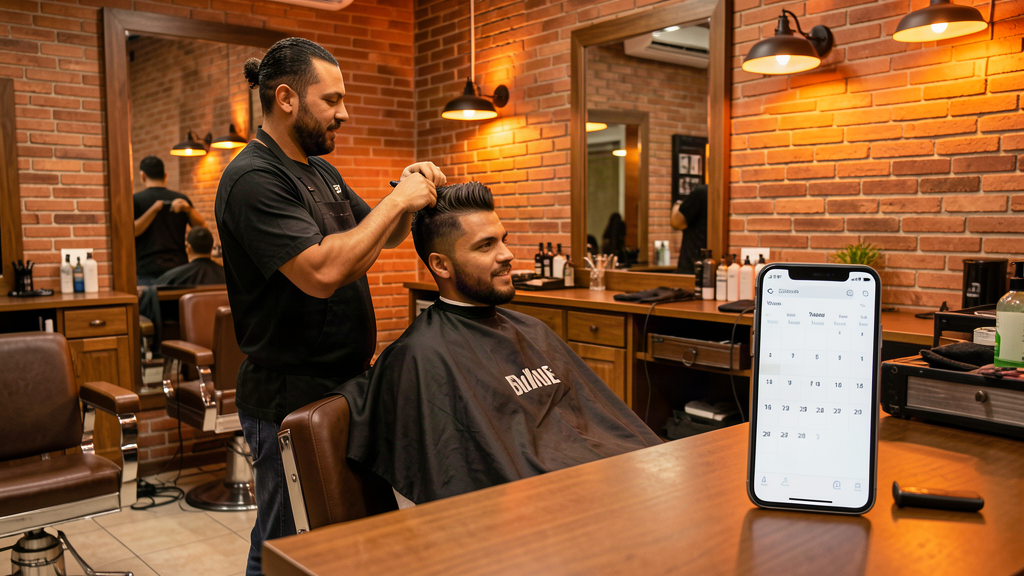 WhatsApp para barbearia com agenda organizada e clientes fidelizados